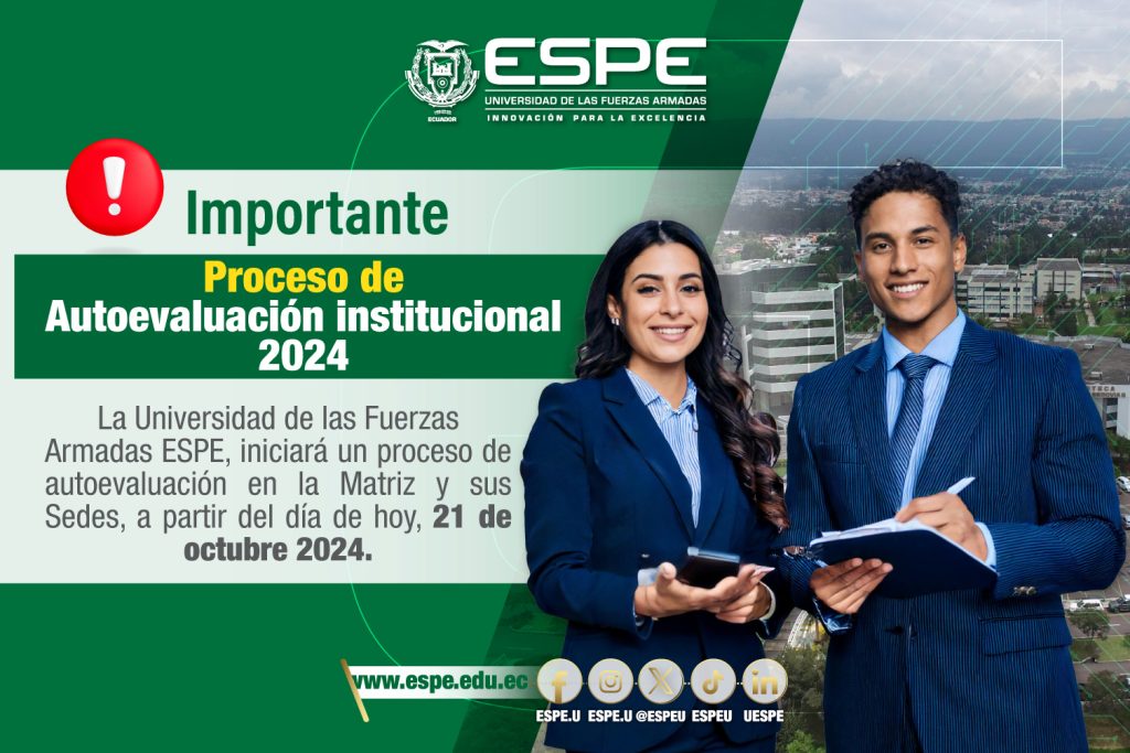 Proceso de Autoevaluación Institucional @ Universidad de Las Fuerzas Armadas